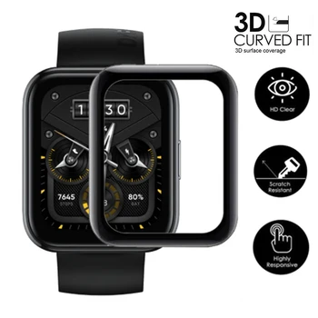 3D Curbat Marginea Folie de Protectie pentru Realme Watch 2 Pro Acoperire Completă Moale HD Ecran Protector de Film pentru Realme Watch 2