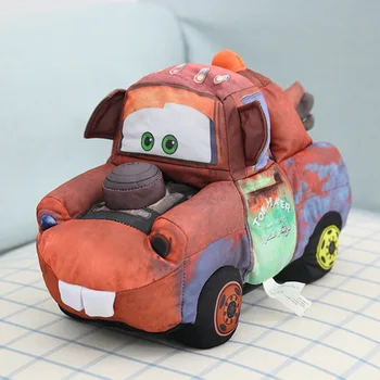 Disney 30cm Desene animate Pixar Cars Mater Fulger mcqueen Prieteni Mater Bumbac Moale Jucării de Pluș, Păpuși Umplute Cadouri Pentru Copii