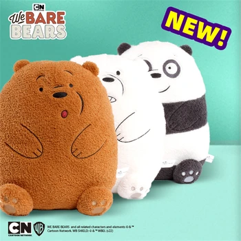 14 inch Originale Desene animate Noi Urși Goale Jucării de Pluș Grizzly, Panda Ursul polar Moale Umplute Păpuși din Pluș Perna Figuri Cadouri
