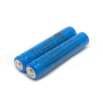 2 buc/lot TrustFire 14650 3.7 V 1600mAh Baterie cu Litiu Baterii Reîncărcabile cu Protected PCB Sursă de Alimentare pentru LED-uri Lanterne