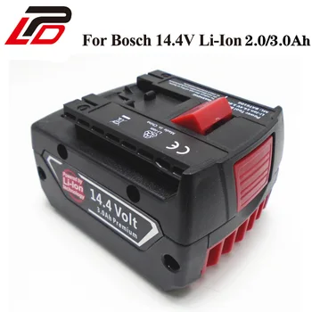 14,4 V 3.0/4.0 Ah Li-Ion Instrument de Putere a Bateriei pentru Bosch 2 607 336 078 BAT607 BAT614 BAT607G BAT614G 2 607 336 078