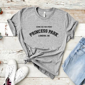 Vin De Departe, De la Princess Park Unisex Tricou Princess Park LT T-shirt Femei Barbati Maneca Scurta Tricou Harajuku Tricou Streetwear