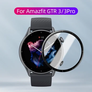 Moale Fibra de Sticla Folie Protectoare Pentru a Acoperi Amazfit GTR 3 GTR3 Pro 46mm Smartwatch Ecran Protector Caz