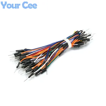 65pcs/Lot Nou Solderless Flexibil Breadboard cablurile de legătură Cabluri de Pâine placă de linie