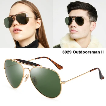 JackJad Vintage Clasic 3029 OUTDOORSMAN II Stil de ochelari de Soare Cu Capota Design de Brand Sticlă Optică Lentile de Ochelari de Soare Oculos De Sol