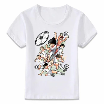 Haine copii Tricou Capitanul Tsubasa Le Petit Fotbalist Anime, Artă, Băieți și Fete Copilul Shirts Tee