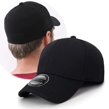 Noi Întinde Bărbați Femei Dotate Închis Elasticitatea Flexibile Flex Hiphop Capace de Pălării se Potrivesc Vizor de Baseball NY Snapback Gol Solid Epoca