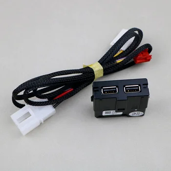 5QD035726 Bancheta din Spate Priza USB Cotiera USB Cu Cabluri Pentru VW Tiguan MK2 Teramont Skoda Kodiaq Karoq Octavia A7 5QD 035 726 L