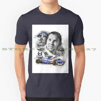 Jacques Villeneuve Vara Amuzant T Camasa Pentru Barbati Femei Curse De Viteză Driver Pista De Curse De La Le Mans Monza Monaco Daytona Câștigător Motor