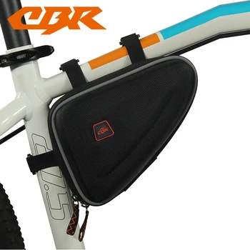 CBR Biciclete Sac Impermeabil 1,5 L în aer liber Triunghi Ciclism Biciclete Fata Tub Sac de Cadru de Biciclete de Munte Pungă Sac Impermeabil