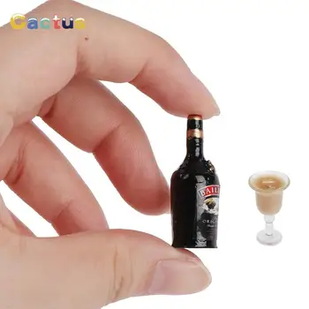 1set Noi Sosesc Mini Sticle de Vin Model de casă de Păpuși în Miniatură 1:12 pentru Papusa Casa Decor
