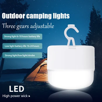 LED Multifunctional Camping Lumină Portabile 80w Usb Alimentat în aer liber rezistent la apa HomeTravel de Economisire a Energiei de Urgență, Luminile de Noapte