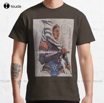Rebelii Războaie Ahsoka Tano Clasic Tricou Tricouri Pentru Fete Personalizate Aldult Teen Unisex Digital de Imprimare Tricou Xs-5Xl Bumbac Nou