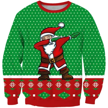9 culoare Urat Crăciun Fericit Tricou Femei Bărbați Castrați Crăciun Pulovere Cuplu Jersey Moș Crăciun Jumper 2023 Rosu Supradimensionat 3XL XL