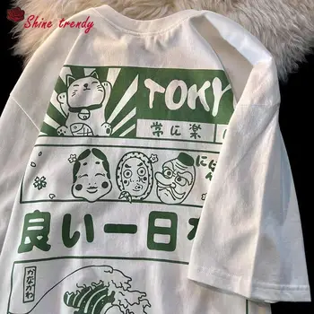 Tricou femei Gothic Lolita Y2k Haine Graphic Tee Camasi Vara Harajuku Epocă Hip Hop Streetwear Topuri Supradimensionate Tricou