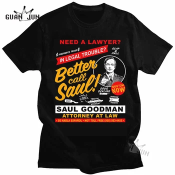 Mai bine Sună-l pe Saul Epocă T Shirt Mens Supradimensionate Tricouri 100% Bumbac Unisex tricouri Heisenberg Breaking Bad Teuri Harajuku Topuri