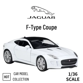 WELLY Scara 1:36 Model de Masina Replica JAGUAR F-Type Coupe din Aliaj turnat sub presiune Ornament Vehicul Colecție de Suveniruri Jucarie Cadou pentru Baieti