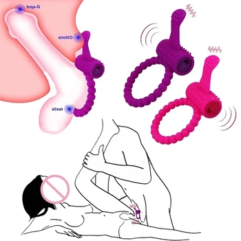 Vibratoare Penis Inel De Jucarii Sexuale Pentru Barbati 18+ Masturbatori Adult Vibrator Pentru Femei Cuplu De Castitate Cusca Accesorii Erotice Sex Shop