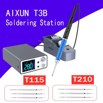 AIXUN T3B Inteligent Lipit Stantion Cu T210/T115 se Ocupe de Sudura Fier Sfaturi Pentru Cipuri BGA SMD Bord Precizie de Reparare