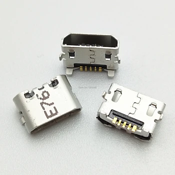 50pcs Port Micro USB pentru Încărcare Conector Dock slot Pentru Huawei Ascend 4X 4X Y6 4A P8 C8817 P8 max P8 Lite 4C 3X Pro G750-T20