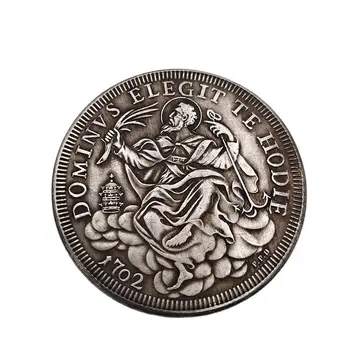 1702 Italia Monedă Comemorativă Dumnezeu Pe Cloud Colecție De Monede Acasă Decoratiuni Artizanat Suvenir De Amintire Degetul Juca Cadou