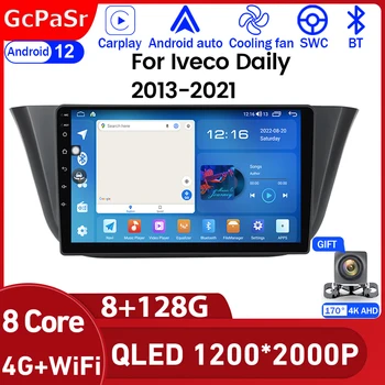 Wireless Carplay Radio Auto Multimedia Player Pentru Iveco Daily 2013 - 2021 Navigare GPS Android 12 Wifi Bluetooth 360 Camera 4G