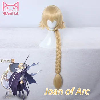 【AniHut】Ioana d 'Arc Wig Soarta mare Pentru Peruca Cosplay Fate/Zero Păr Jeanne d' Arc Perucă Blondă