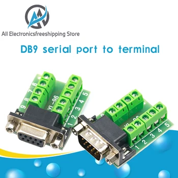 DB9 Masculin Feminin Adaptor Semnale Terminal Modulul Serial RS232 La Pinul Conector DB9