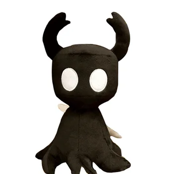 30cm Negru Fantomă Jucărie de Pluș Hollow Knight Pluș Personaj din Joc Papusa Moale Cadou Jucarii pentru Copii Băieți Cadou de Crăciun