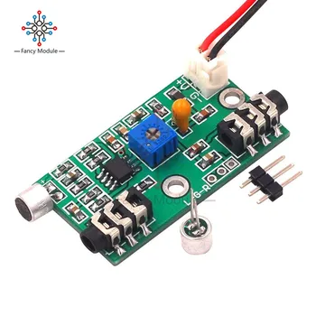 Preluare microfon Microfon Modul Amplificator Reglabil Audio Amplifier Circuit de curent ALTERNATIV de Semnal Amplificator de Bord cu Ac&Sârmă