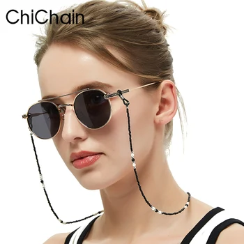 moda Simplu Casual Vintage cu Margele de Ochelari Eyewears ochelari de Soare Ochelari de Citit Lanț Cablu de Titular