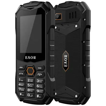 EAOR 2G Subțire Telefon Robust IP68 Impermeabil în aer liber Tastatura Telefoane 2000mAh Baterie Mare Dual SIM Telefon Caracteristică cu Orbire Lanterna