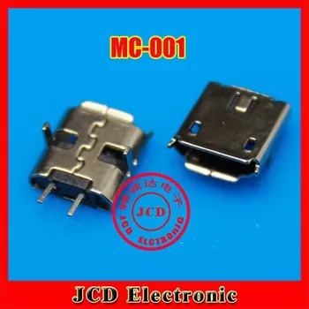 MICRO USB 2P mufa Mike 2PIN V8 telefon Android mufa cu doi pini port de încărcare 2-pin Mini Conector Micro USB Jack,MC-001