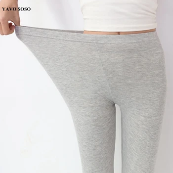 YAVO SOSO New Sosire Femei jambiere de Mari dimensiuni Modale culori Bomboane 11 Culori îngrășământ Plus dimensiune 7XL pantaloni femei