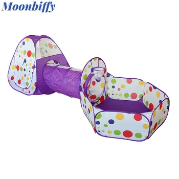 Copii Maneje Pentru Copii Piscina Cu Bile Baby Ballon Tarc Portabil Copii Cort Mingea Plin Tunel Copil Joacă În Curte Piscină Cameră Cadou