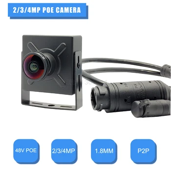 MINI Camera IP 2MP, 3MP 4MP P2P Onvif H. 265 Unghi Larg de Supraveghere CCTV de supraveghere Video Mici POE Camera XMEYE ICSEE Micro IPCam