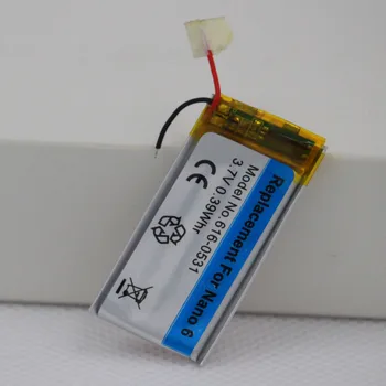 ISUNOO 2 buc 5 buc 10 buc 20buc 3.7 V Li-ion Baterie Înlocuire 616-0531 baterii pentru iPod Nano 6 6 Gen 8GB 16GB