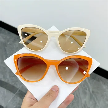 MAYTEN Cateye Cadru de Plastic ochelari de Soare pentru Femei de sex Feminin Vintage Retro Ochelari de Soare Brand de Lux Designer de Ochelari