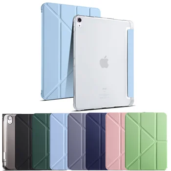 SsHhUu Caz Pentru iPad 10 9 10 10 Generație 2022 Caz cu Suport Multi-pliere rezistent la Șocuri Cover pentru iPad 2022 10.9 Caz