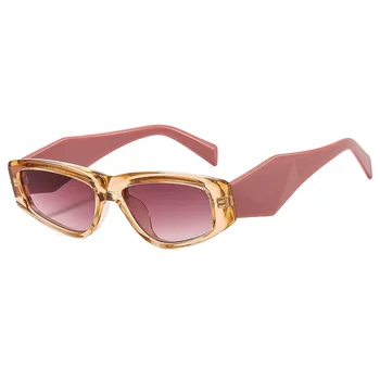 2022 Moda Neregulate Ochi de Pisica Femei ochelari de Soare Retro Design de Brand Doamnelor Ochelari Vintage Poligon Cadru Nuante UV400 Ochelari de Soare