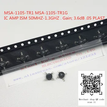 [5 buc-10 buc] 100%Nou; MSA-1105 MSA-1105-TR1 MSA-1105-TR1G (A) (A11) - IC AMP ISM 50MHZ-1.3 GHZ . Câștig; 3.6 dB .05 PLAST