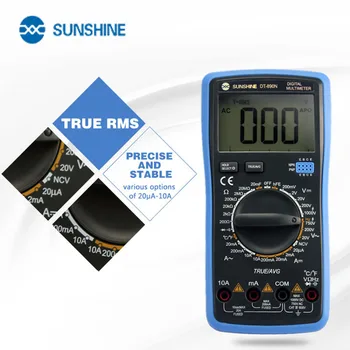 Soare DT-890N Multimetru Digital Inteligent Tensiunea de Testare Curentă Metru Portabil Ecran LCD AC/DC Măsurare Metru Tester