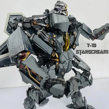 Transformarea T 10 T10 KO Starscream Supradimensionat 34cm T-10S Păianjenul Roșu Serie de Filme de Acțiune Figura Robot de Deformare Jucarii