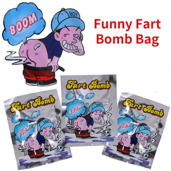 Noi 10buc Amuzante Fart Bomb Saci Aroma Bombe urât Mirositoare petarda Noutate Gag Jucării Glume de Prost Jucărie Gag Amuzant Glumă Dificil de Jucărie