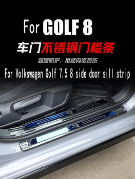 Pentru Volkswagen Golf 7.5 8 partea portierei benzi de Golf 7.5 8 partea ușă rezistentă la zgârieturi pedala de bun venit
