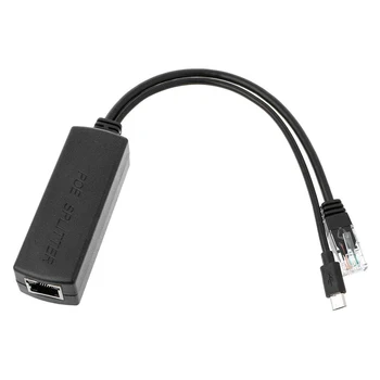2.5 KV RJ45 POE Splitter 48V la 5V Micro USB Power Over Ethernet Cablu Adaptor Injector Modul de Alimentare Pentru Camera IP