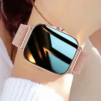 2022 Noi Mujer Smartwatch Android Bărbați 2021 Ceas Inteligent Om de apelare Bluetooth Smartwatch Femei Pentru Xiaomi Mi Huawei Telefon GTS 2 +Cutie