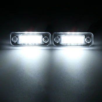 LED-uri de Lumină de inmatriculare Lampa de Eroare Gratuit Pentru Mercedes Benz W203 5D W211 W219 R171 12V DC 3 - SMD alb lumina LED-uri de Înmatriculare cu LED