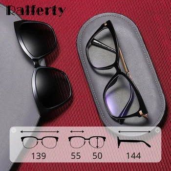 Ralferty de Înaltă Calitate 2 in 1 ochelari de Soare Magnet Clipuri Pe Ochelari Femei 0 Dioptrii Anti-orbire Lumină Albastră Calculator în aer liber Ochelari