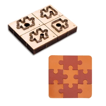 1.57 inch puzzle model din Piele Moare de Tăiere din Piele mor Cut-DIY din Piele de Tăiere Mucegai-Poate fi Folosit pentru Piele, Stofa